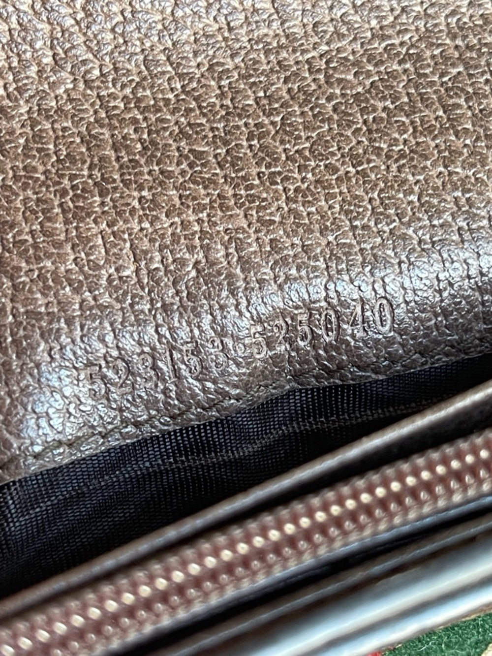 Authentic Gucci  web sherry line long wallet - Picture 6 of 10